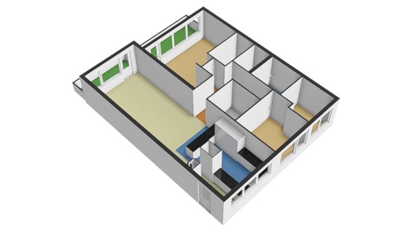 Floorplan - Valeriusrondeel 74, 2902 CB Capelle aan den IJssel